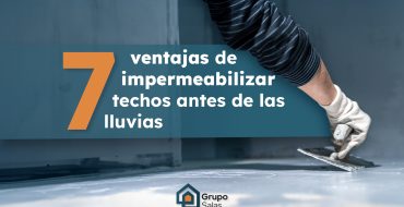 Ventajas de impermeabilizar techos antes de las lluvias